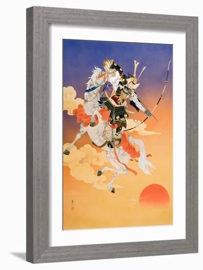 Rakujitsu-Haruyo Morita-Framed Art Print
