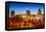 Raleigh, North Carolina, USA Skyline.-SeanPavonePhoto-Framed Premier Image Canvas