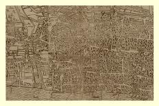 'Civitas Londinum', Map of London, 1560-Ralph Agas-Giclee Print