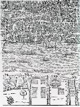 'Civitas Londinum', Map of London, 1560-Ralph Agas-Giclee Print