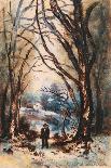 Trees, Hills and Stream, 1901-15-Ralph Albert Blakelock-Giclee Print