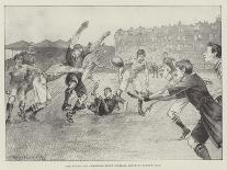 The Oxford and Cambridge Rugby Football Match at Queen's Club-Ralph Cleaver-Giclee Print