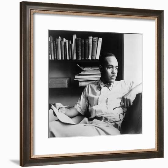 Ralph Ellison (1914-1994), Author of the Classic Novel, Invisible Man (1953), 1950-null-Framed Photo