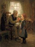 Geordie Haa'D the Bairn, 1890-Ralph Hedley-Giclee Print