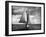 Ralph Monroe's Sharpie, the Kingfish, Sailing Wing-On-Wing, C.1890-null-Framed Photographic Print