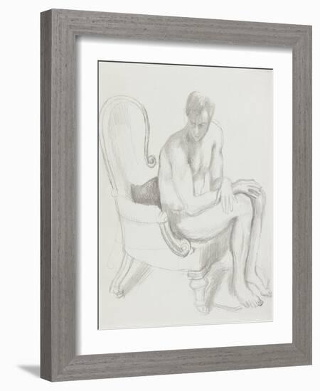 Ralph Partridge, 1921-Dora Carrington-Framed Giclee Print