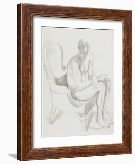 Ralph Partridge, 1921-Dora Carrington-Framed Giclee Print