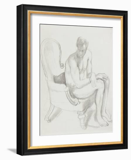 Ralph Partridge, 1921-Dora Carrington-Framed Giclee Print