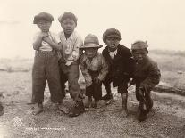 Maori Boys, Whakarewarewa, c.1910-Ralph Seldon-Framed Giclee Print