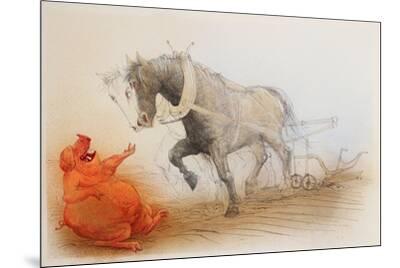 nanana farmページ Animal Farm, p32&33, 1995 (drawing)' Giclee Print - Ralph