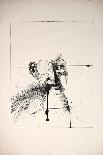 Picasso sketches 31, 1988 (drawing)-Ralph Steadman-Giclee Print