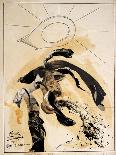 Animals (insects), Bernard the Lazy Spider, 1986 (ink on paper)-Ralph Steadman-Giclee Print