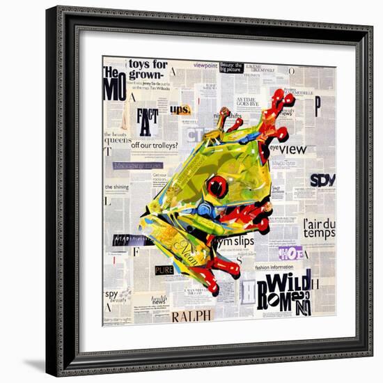 Ralph the Frog-James Grey-Framed Art Print