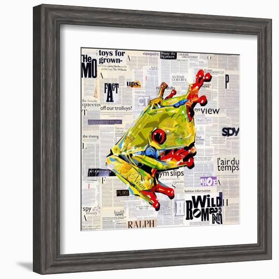 Ralph the Frog-James Grey-Framed Art Print