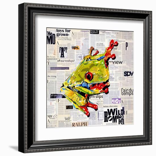 Ralph the Frog-James Grey-Framed Art Print