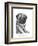 Ralph the Pug-Beth Thomas-Framed Art Print