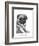 Ralph the Pug-Beth Thomas-Framed Art Print