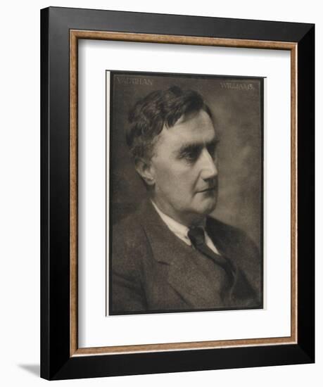 Ralph Vaughan Williams Composer-null-Framed Photographic Print