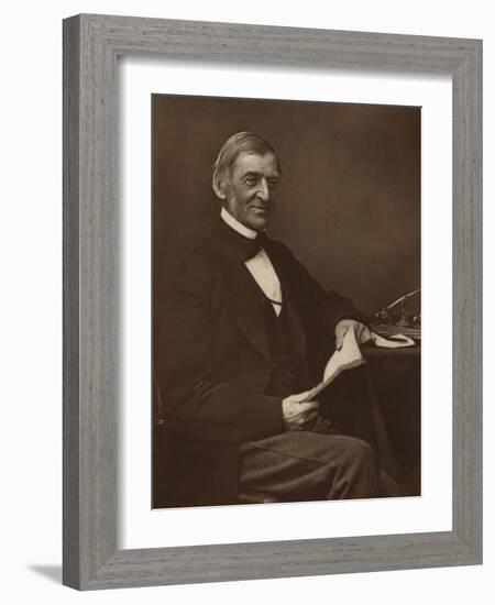 Ralph Waldo Emerson-null-Framed Photographic Print