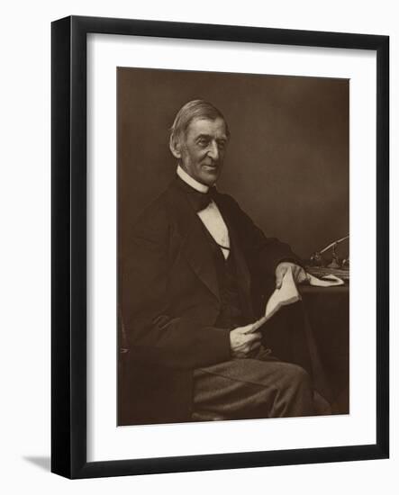 Ralph Waldo Emerson-null-Framed Photographic Print