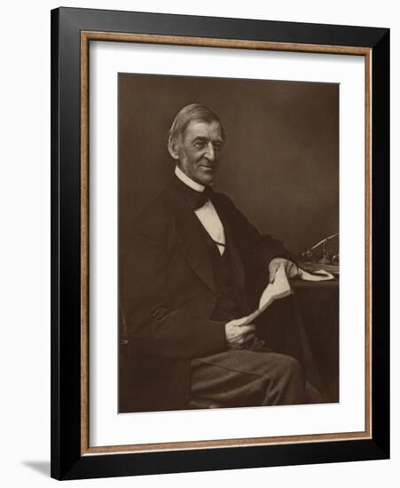 Ralph Waldo Emerson-null-Framed Photographic Print