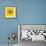 Ram Head Yellow Mesh-Lisa Kroll-Framed Art Print displayed on a wall