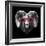 Ram in Red Glasses-Lisa Kroll-Framed Premium Giclee Print