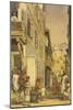 Ram Lal's House in Bombay, India-William Carpenter-Mounted Giclee Print