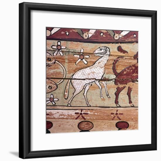 Ram, Zodiac Sign on inside of Egyptian Mummy-Case, 2nd century-Unknown-Framed Giclee Print