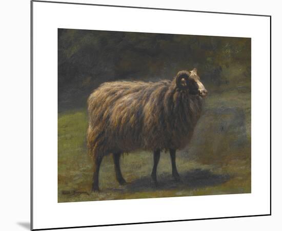 Ram-Rosa Bonheur-Mounted Premium Giclee Print