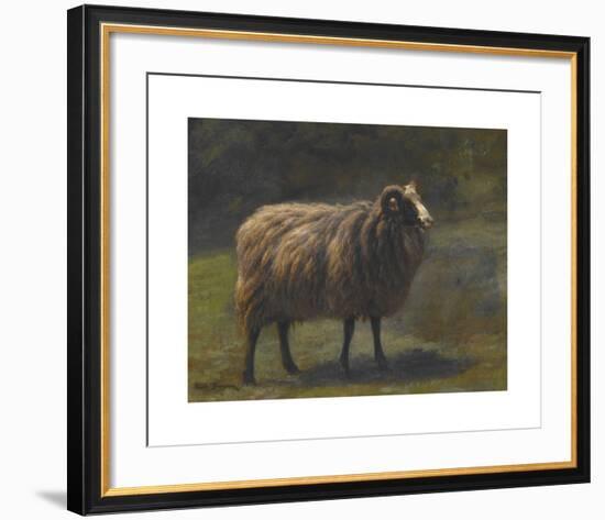 Ram-Rosa Bonheur-Framed Premium Giclee Print