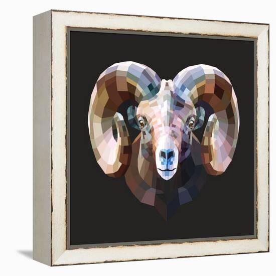 Ram-Lora Kroll-Framed Stretched Canvas