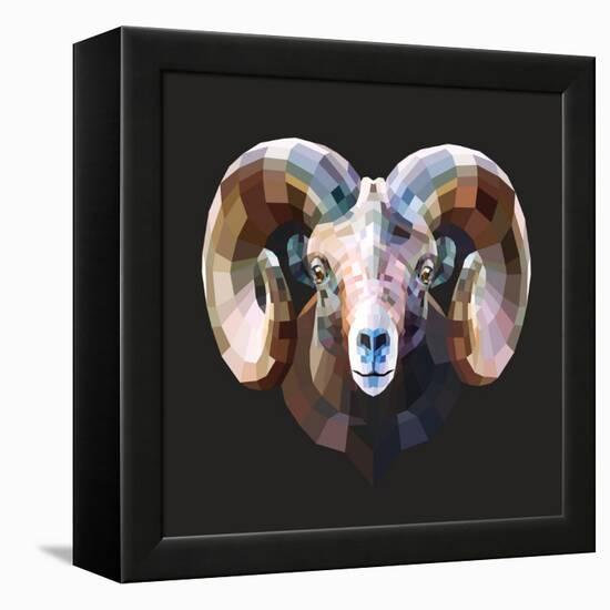 Ram-Lora Kroll-Framed Stretched Canvas