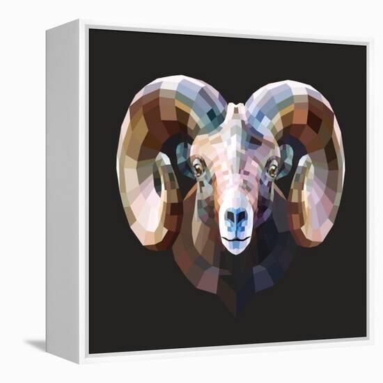 Ram-Lora Kroll-Framed Stretched Canvas