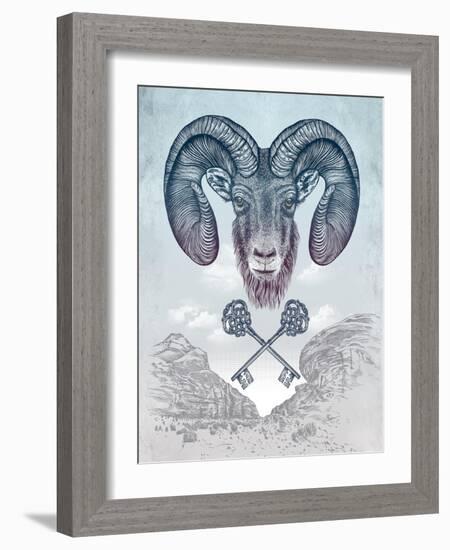 Ram-Rachel Caldwell-Framed Art Print