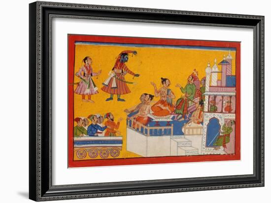 Rama Bends His Bow, C.1700-null-Framed Giclee Print