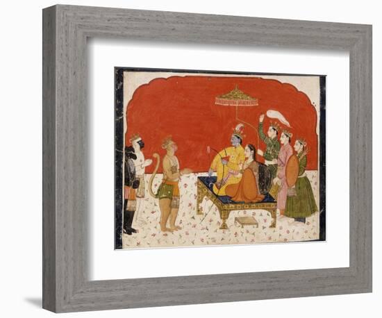 Rama's Court-null-Framed Premium Giclee Print