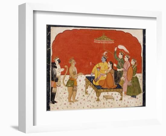 Rama's Court-null-Framed Premium Giclee Print