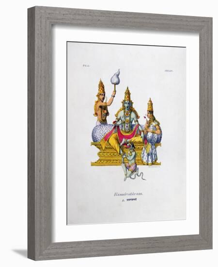 Ramavataram, 1828-Marlet et Cie-Framed Giclee Print