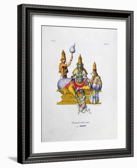 Ramavataram, 1828-Marlet et Cie-Framed Giclee Print