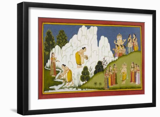 Ramayana, Bala Kanda-null-Framed Giclee Print