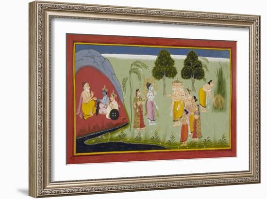 Ramayana, Bala Kanda-null-Framed Giclee Print