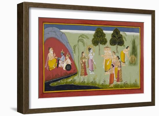 Ramayana, Bala Kanda-null-Framed Giclee Print