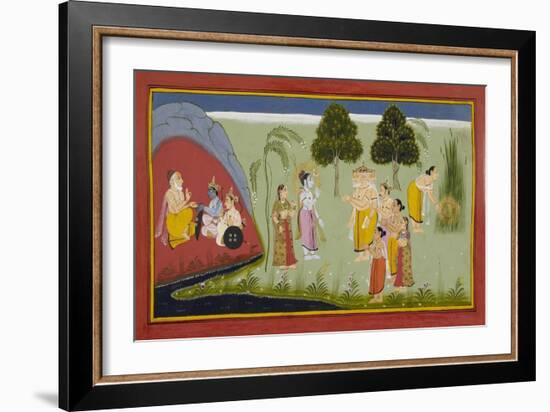 Ramayana, Bala Kanda--Framed Giclee Print