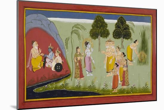 Ramayana, Bala Kanda-null-Mounted Giclee Print