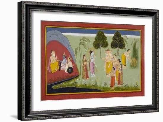 Ramayana, Bala Kanda-null-Framed Giclee Print