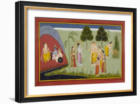 Ramayana, Bala Kanda-null-Framed Giclee Print