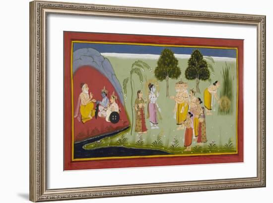 Ramayana, Bala Kanda-null-Framed Giclee Print