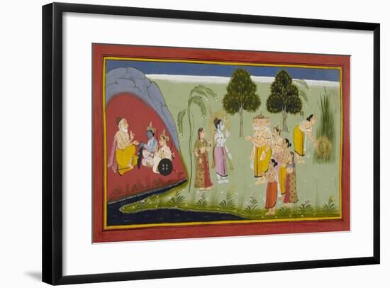 Ramayana, Bala Kanda-null-Framed Giclee Print