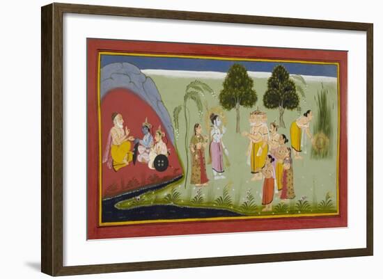 Ramayana, Bala Kanda-null-Framed Giclee Print